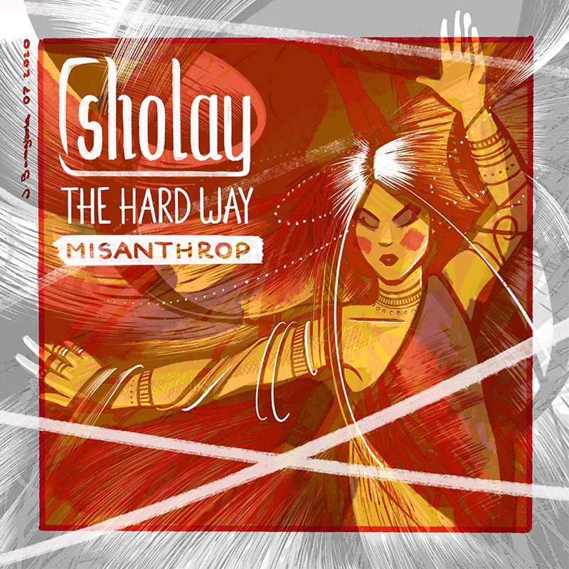 "Sholay the Hard Way" ist das zweite echte Instrumentalsoloalbum von Misanthrop.