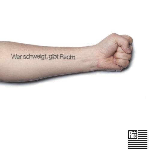 Audio88 – Wer schweigt, gibt Recht., Cover