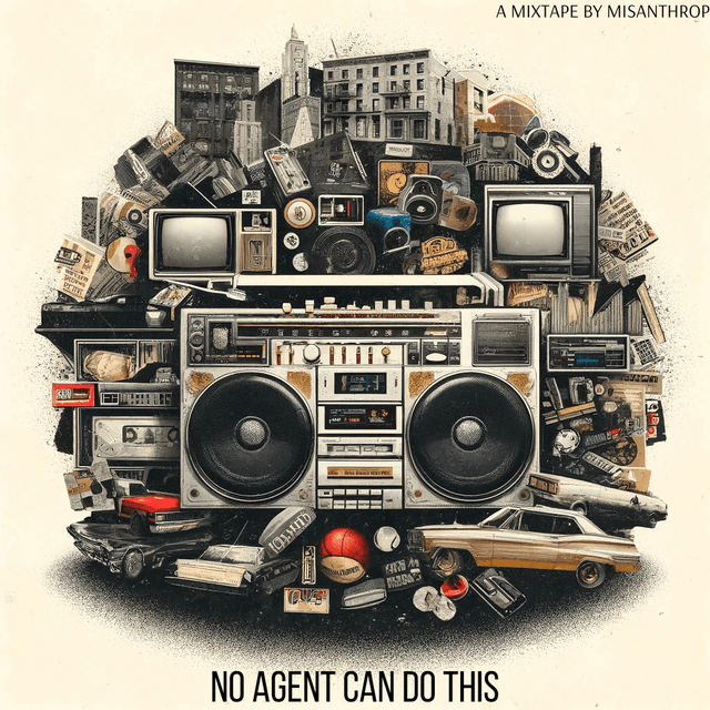 No Agent Can Do This is a razor-sharp mixtape that cuts through the noise with elite lyricism, underground grit, and raw production.