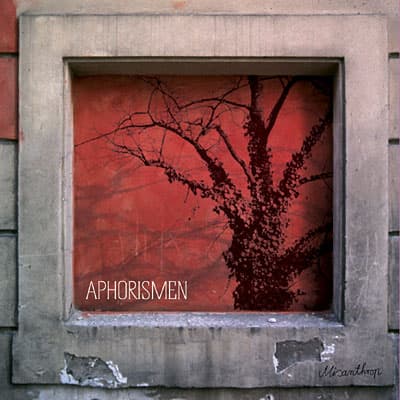 Misanthrop – Aphorismen, Cover